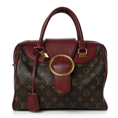 Louis Vuitton Monogram Golden Arrow Speedy Burgundy 1 of 11