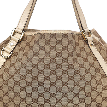 Gucci Monogram Medium Abbey Shoulder Bag Off White 17 of 17