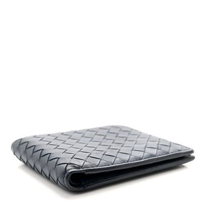 Bottega Veneta Nappa Intrecciato Bi-Fold Wallet Denim 4 of 7