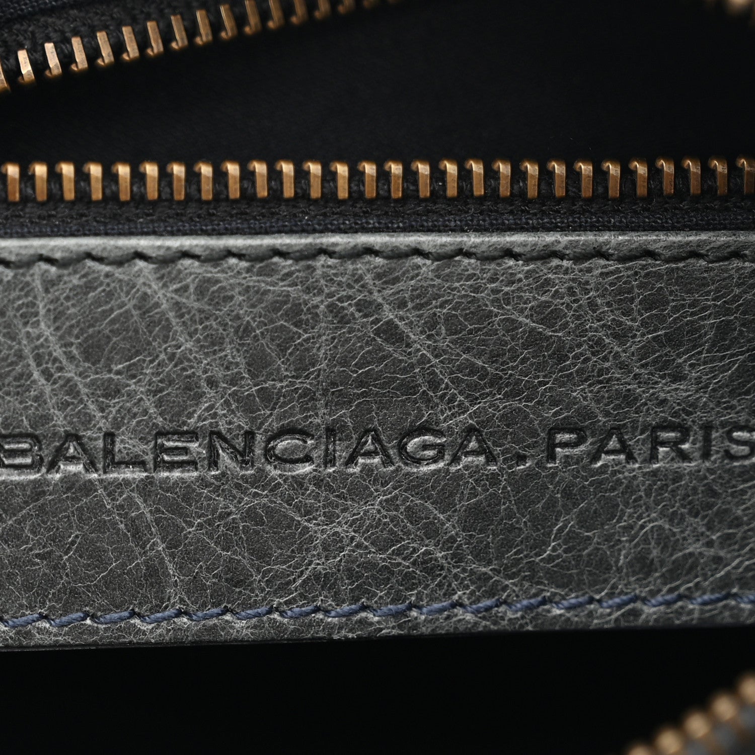 Balenciaga Agneau Classic Hardware Shoulder Bag Black 6 of 11