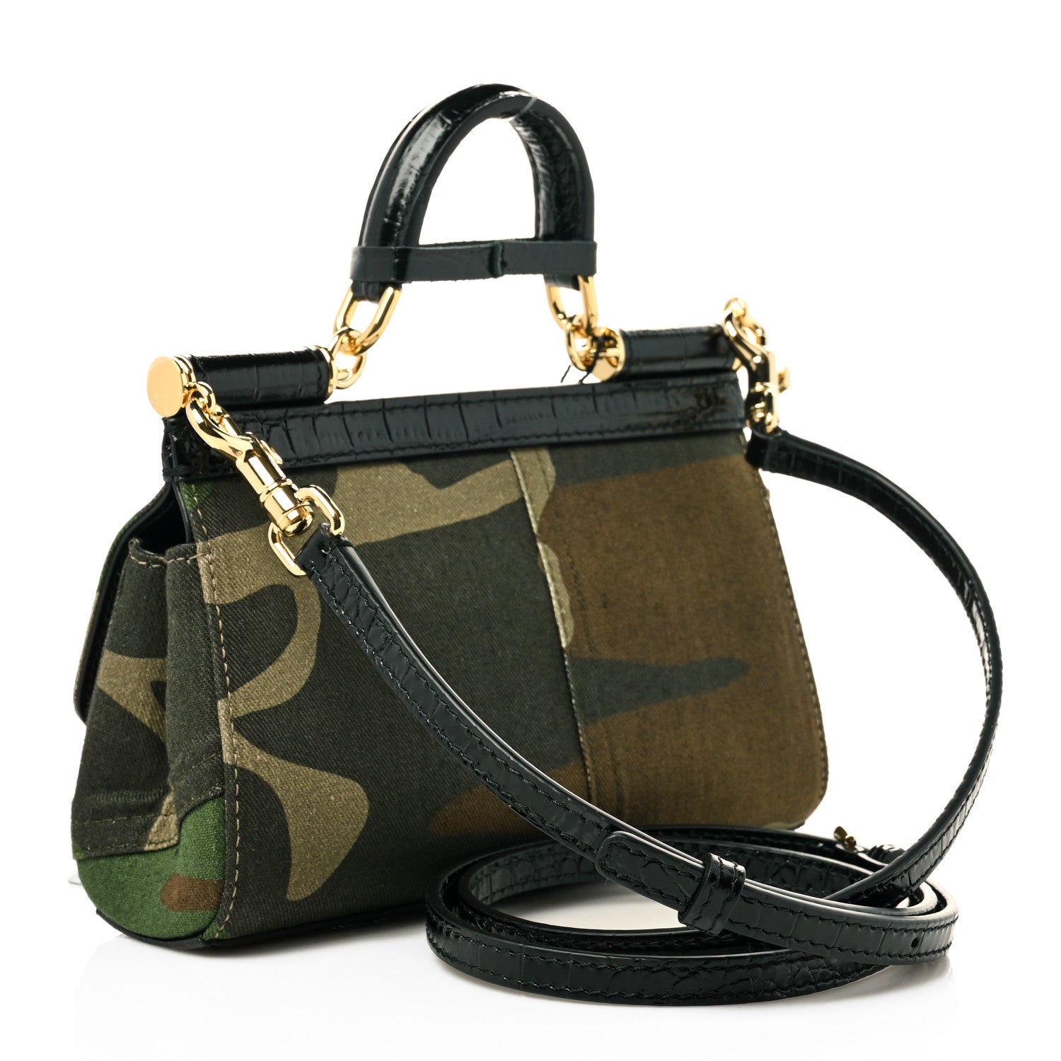 Dolce & Gabbana Cotton Camouflage Patchwork Small Sicily Multicolor 3 of 10