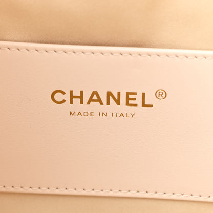 Chanel Caviar Quilted Small Chanel 25 Handbag White 6 of 11