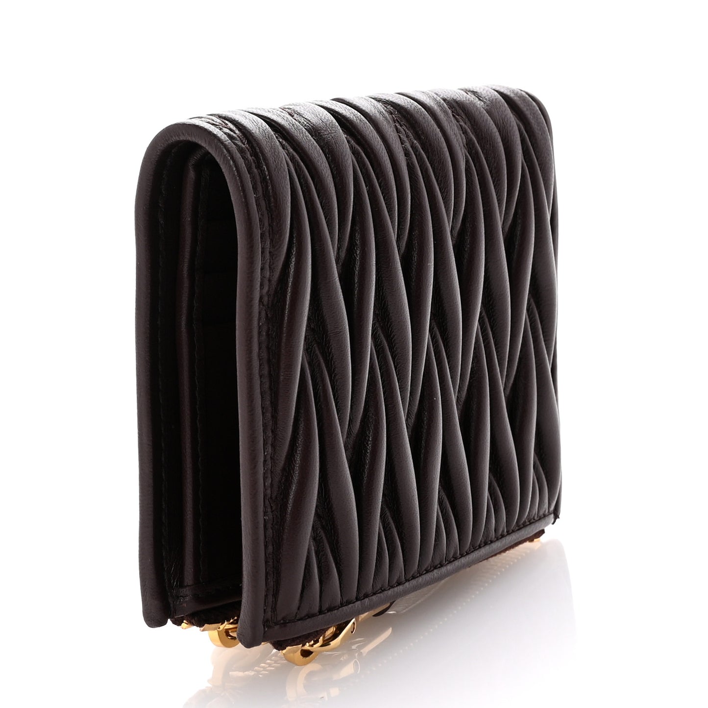 Nappa Matelasse Small Wallet Radica