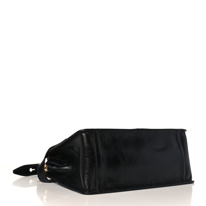 Fendi Agnello Old Shine Large Kan U Shoulder Bag Black 4 of 8