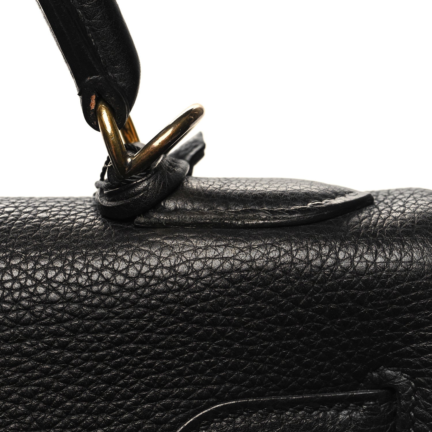 Hermes Togo Kelly Retourne 32 Black 13 of 13