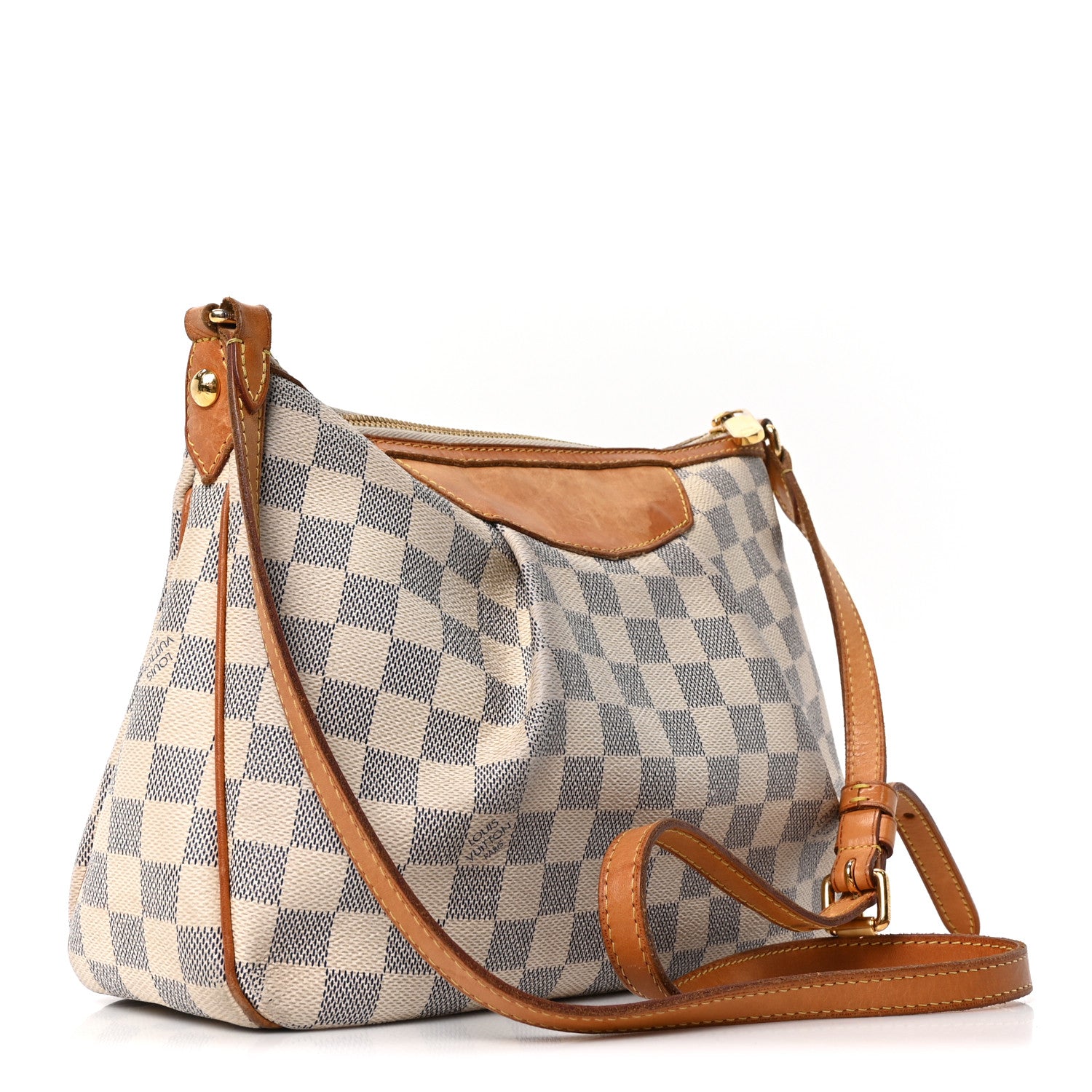 Louis Vuitton Damier Azur Siracusa PM 3 of 9