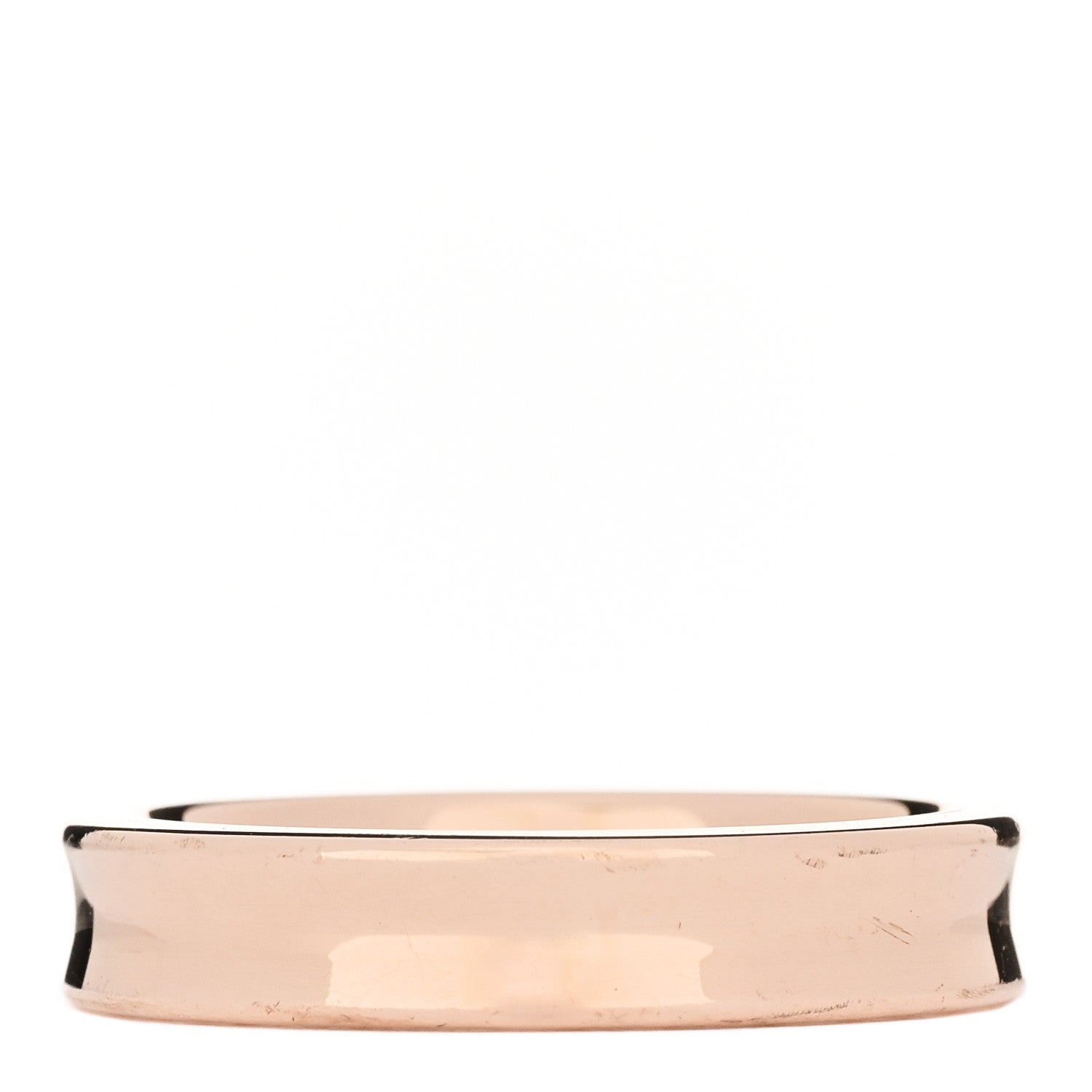 Tiffany 18K Rose Gold Diamond Narrow 1837 Ring 52 6 3 of 5