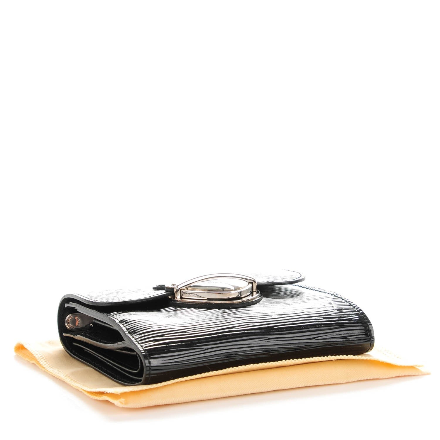 Louis Vuitton Electric Epi Joey Wallet Black 4 of 7