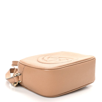 Gucci Pebbled Calfskin Small Soho Disco Bag Camelia 4 of 10