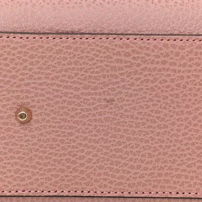 Gucci Dollar Calfskin Medium Interlocking G Top Handle Shoulder Bag Soft Pink 9 of 10