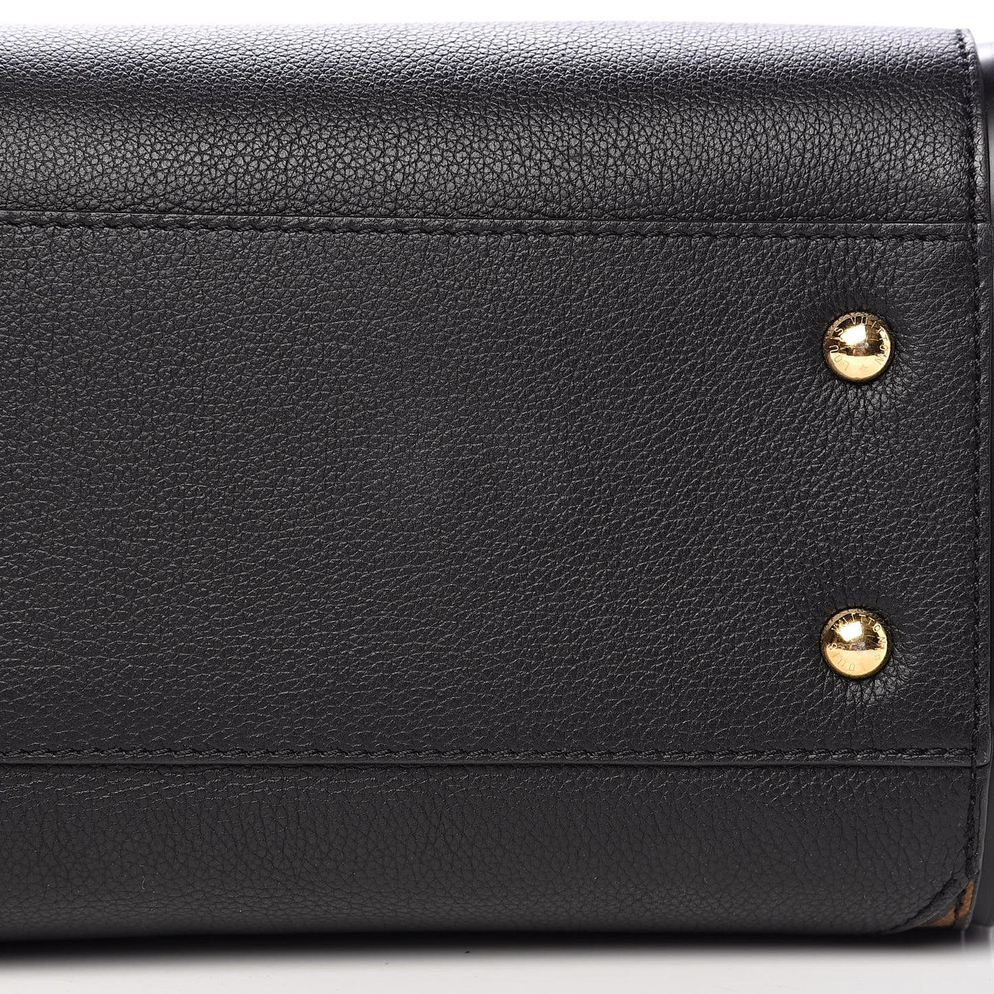 Calfskin Monogram Kimono Tote Black