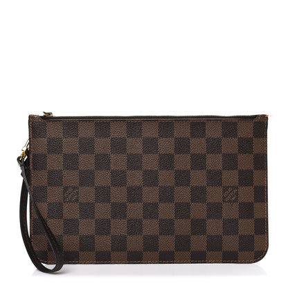 Louis Vuitton Damier Ebene Neverfull MM GM Pochette 1 of 9