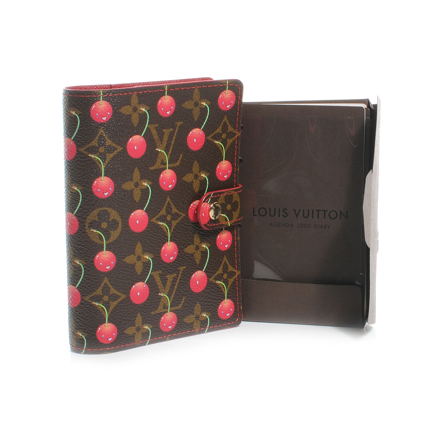 Monogram Cerises Small Ring Agenda Cover