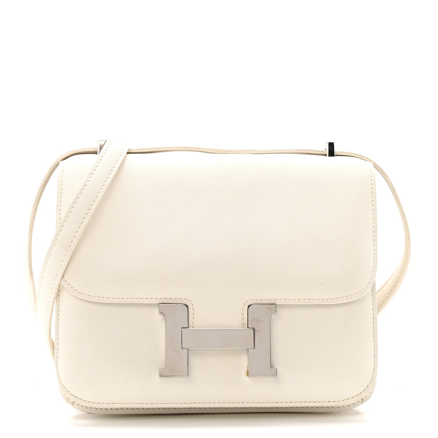 Hermes Swift Constance 18 White 1 of 16