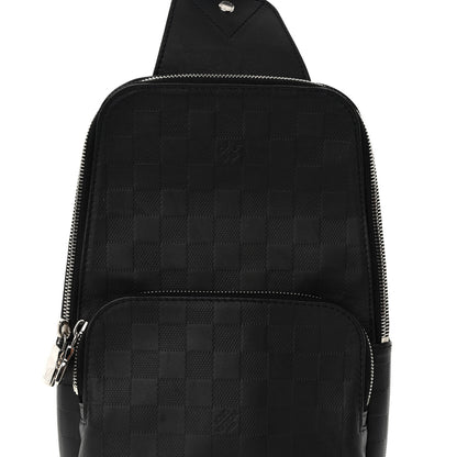 Louis Vuitton Damier Infini Avenue Sling Bag Onyx 7 of 9