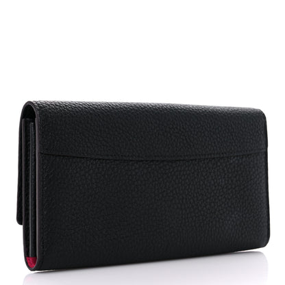 Louis Vuitton Taurillon Capucines Wallet Black 3 of 9