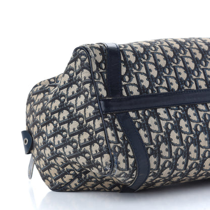 Christian Dior Monogram Boston Navy Blue 6 of 15