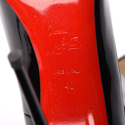 Christian Louboutin Patent So Kate 120 Pumps 40 Black 8 of 14