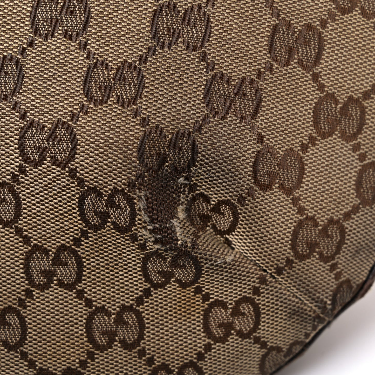Monogram Hobo Dark Brown