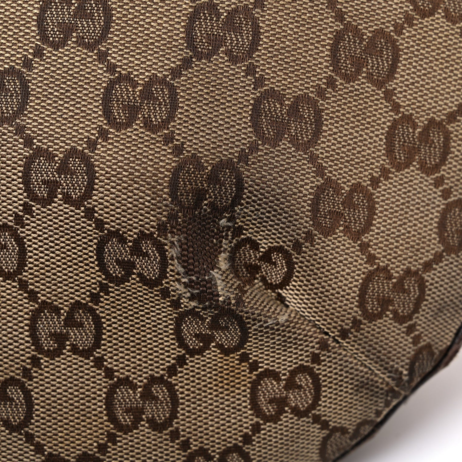 Gucci Monogram Hobo Dark Brown 22 of 32