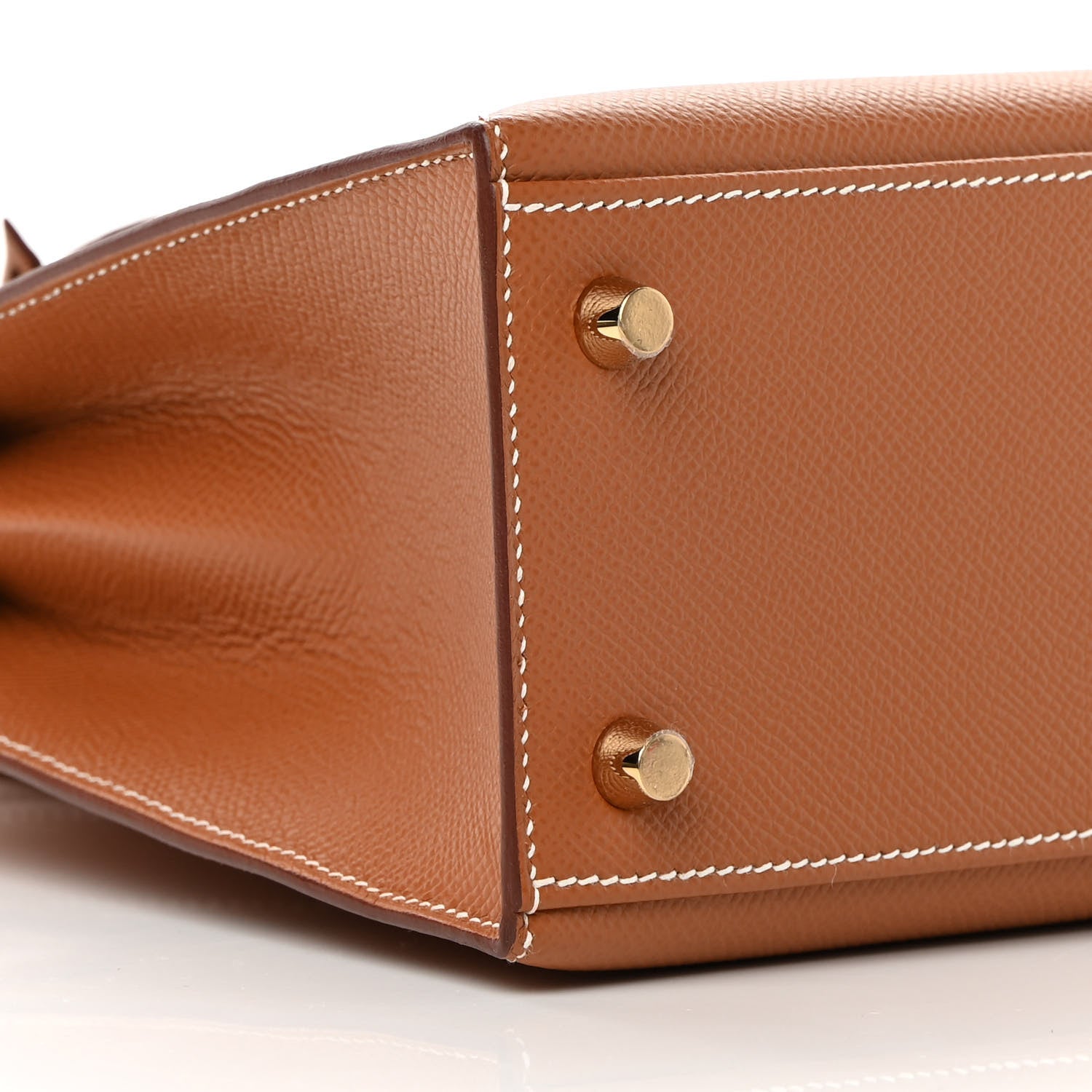 Hermes Epsom Kelly Sellier 25 Gold 9 of 11