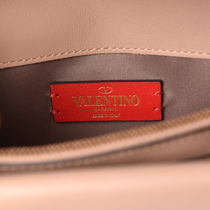 Valentino Garavani Smooth Calfskin Mini VRing Crossbody Bag Rose Cannelle 5 of 10