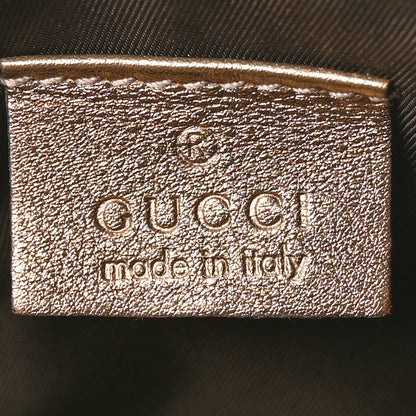 Gucci Crystal Monogram Babouska Wristlet Dark Brown 6 of 7