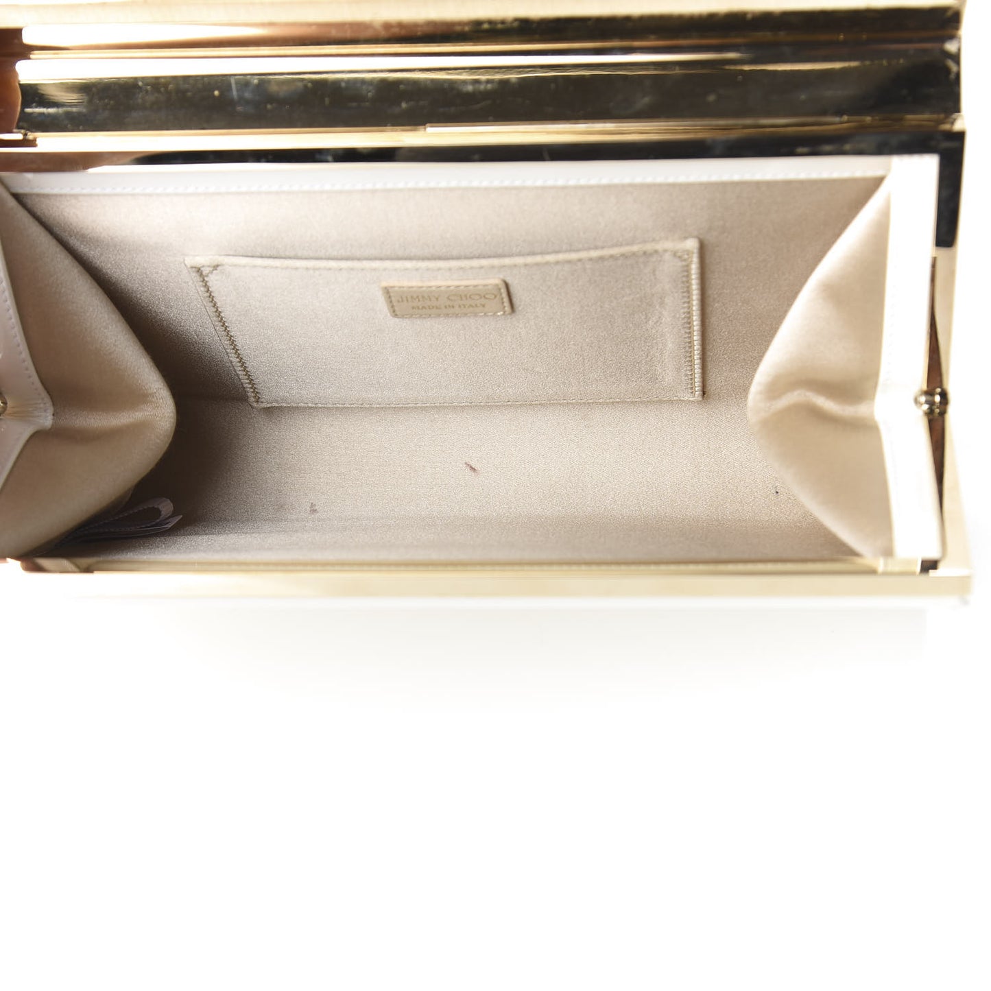 Patent Cayla Clutch White