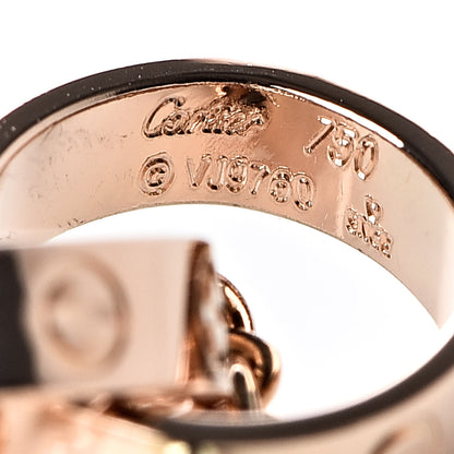 Cartier 18K Pink Gold Interlocking LOVE Bracelet 5 of 5