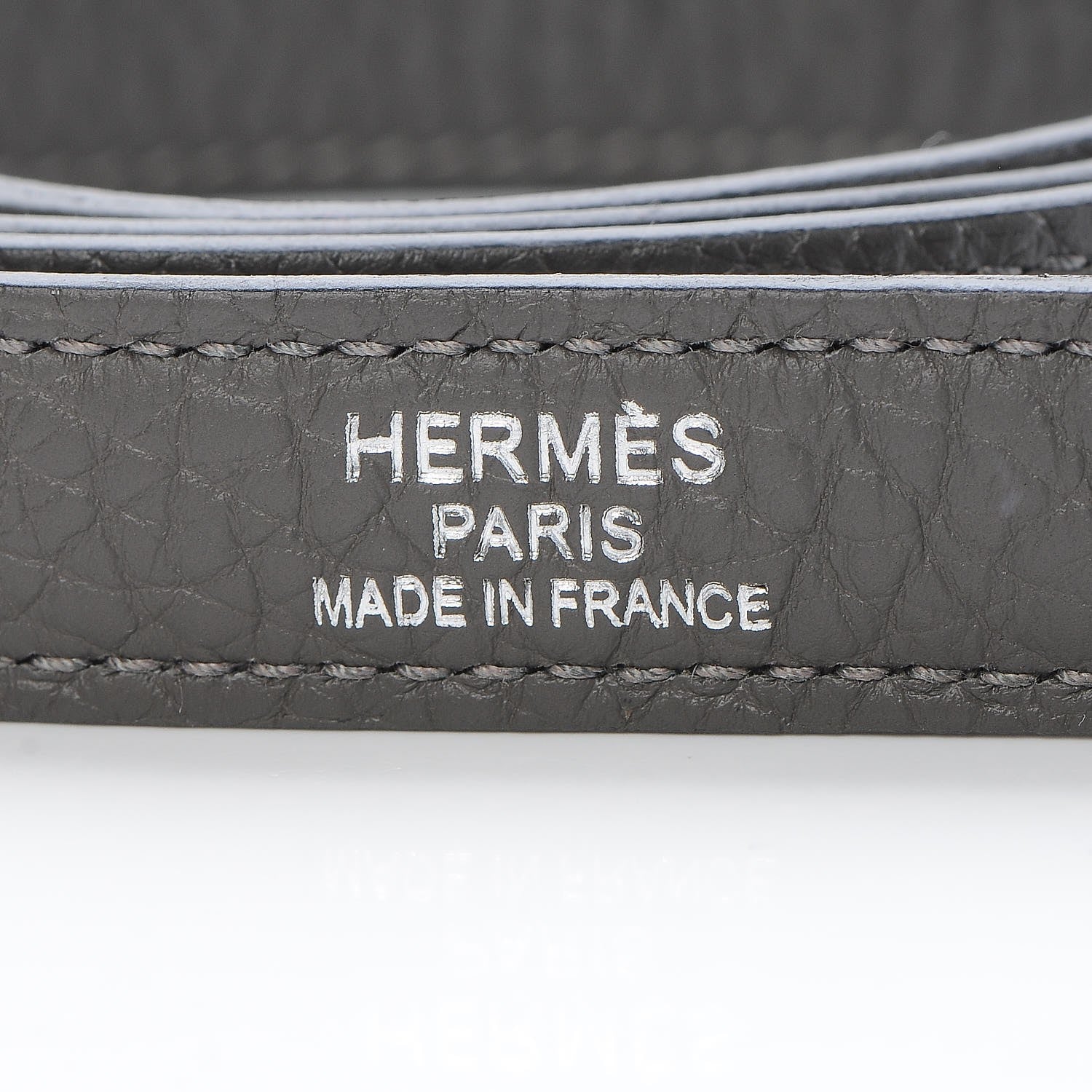 Hermes Togo Horseshoe Tri Color Kelly Retourne 40 Etain Gris Tourterelle Graphite 18 of 41