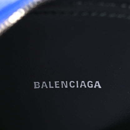 Balenciaga Smooth Calfskin Logo XS Everyday Camera Bag Bleu Prim White 6 of 10
