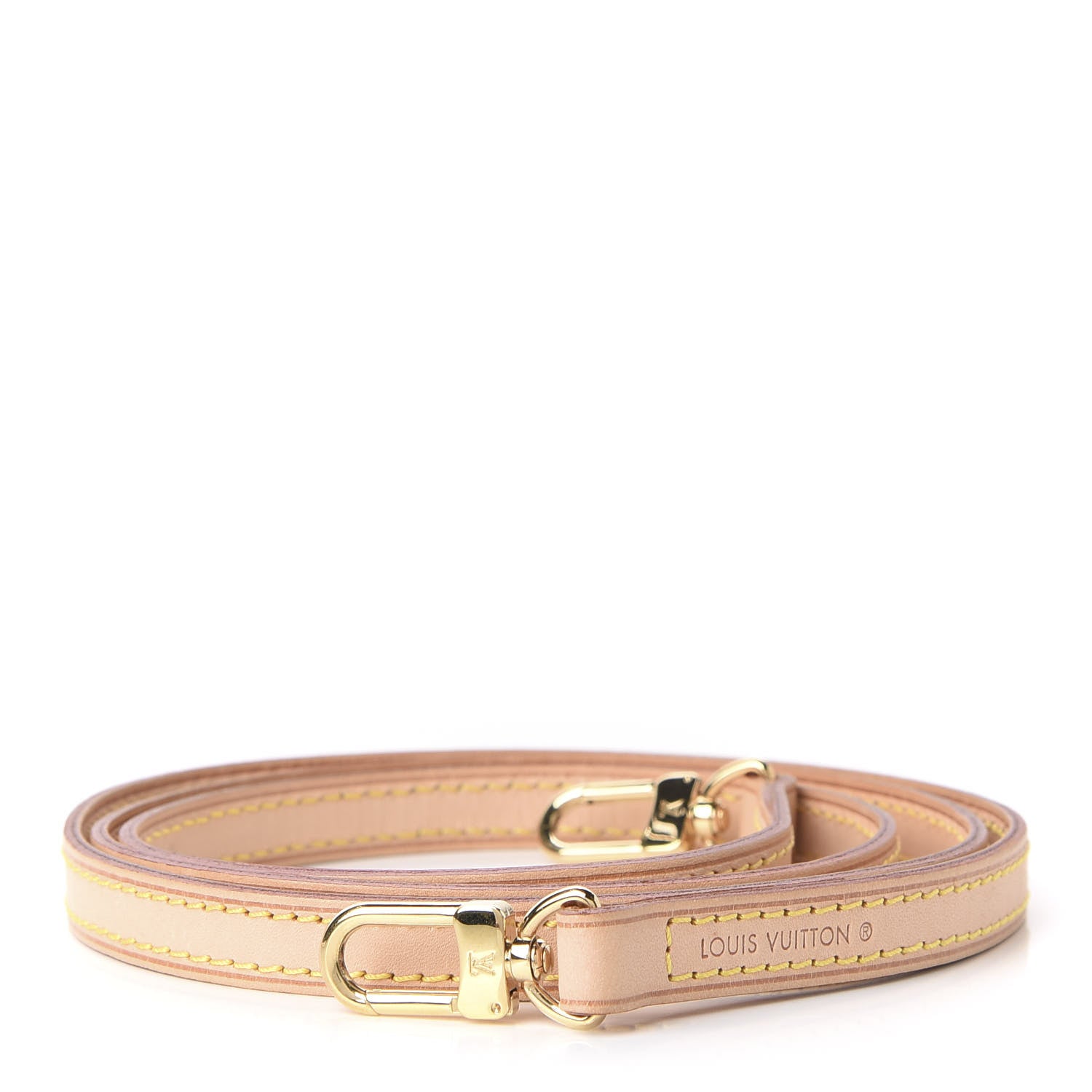 Louis Vuitton Vachetta 12mm Long Shoulder Strap VVN 1 of 4
