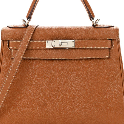 Hermes Togo Kelly Retourne 28 Gold 8 of 15