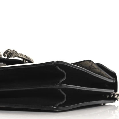 Gucci GG Supreme Monogram Medium Dionysus Shoulder Bag Black 10 of 11