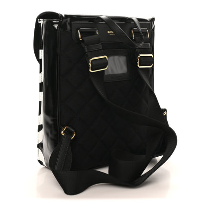 Burberry Valeria Prirock Kids Backpack Black White 3 of 9