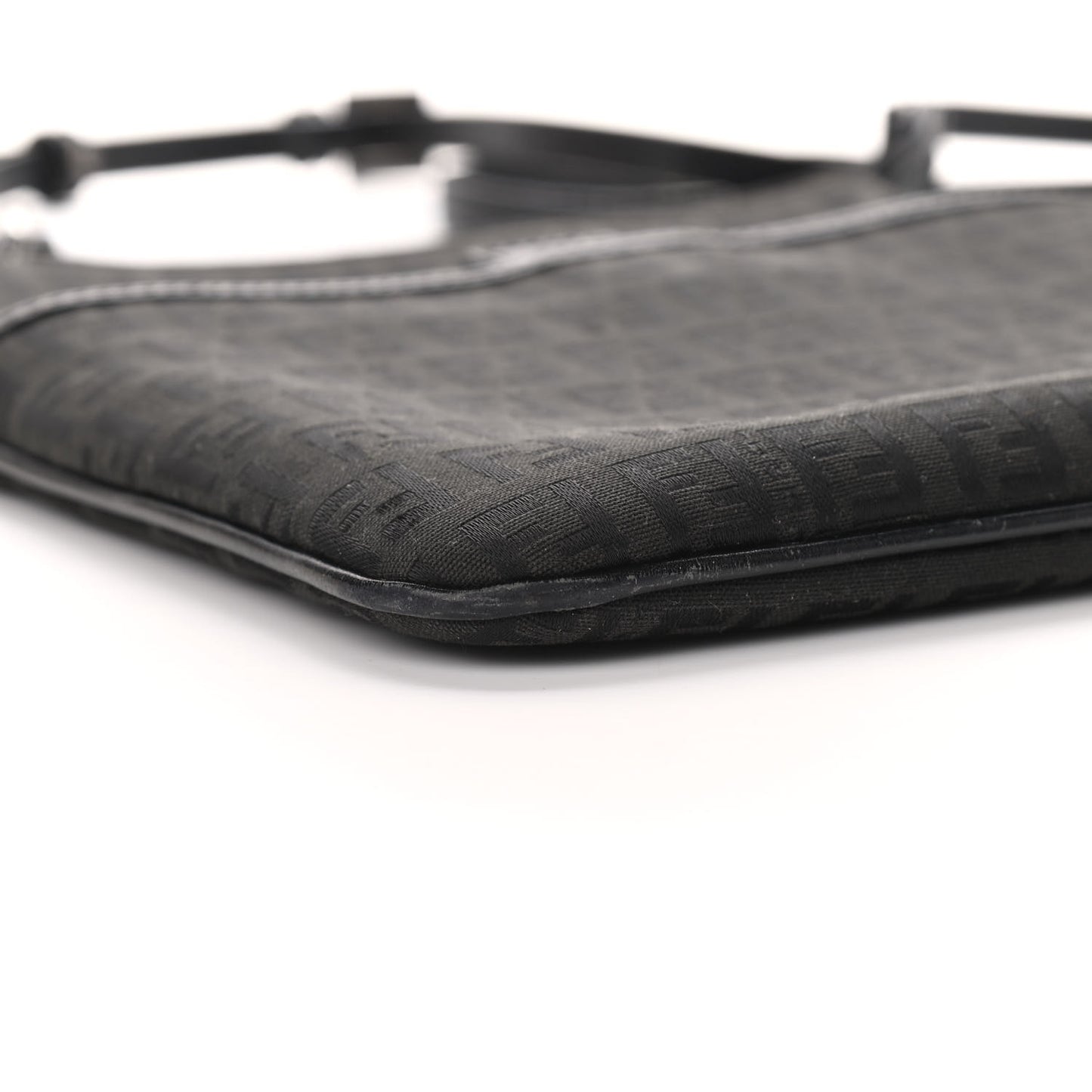 Zucchino Vitello Small Crossbody Black