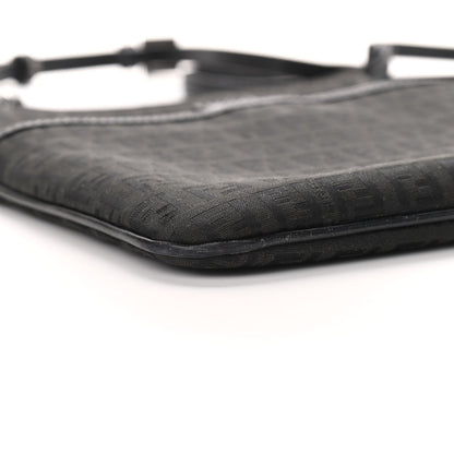 Fendi Zucchino Vitello Small Crossbody Black 9 of 10