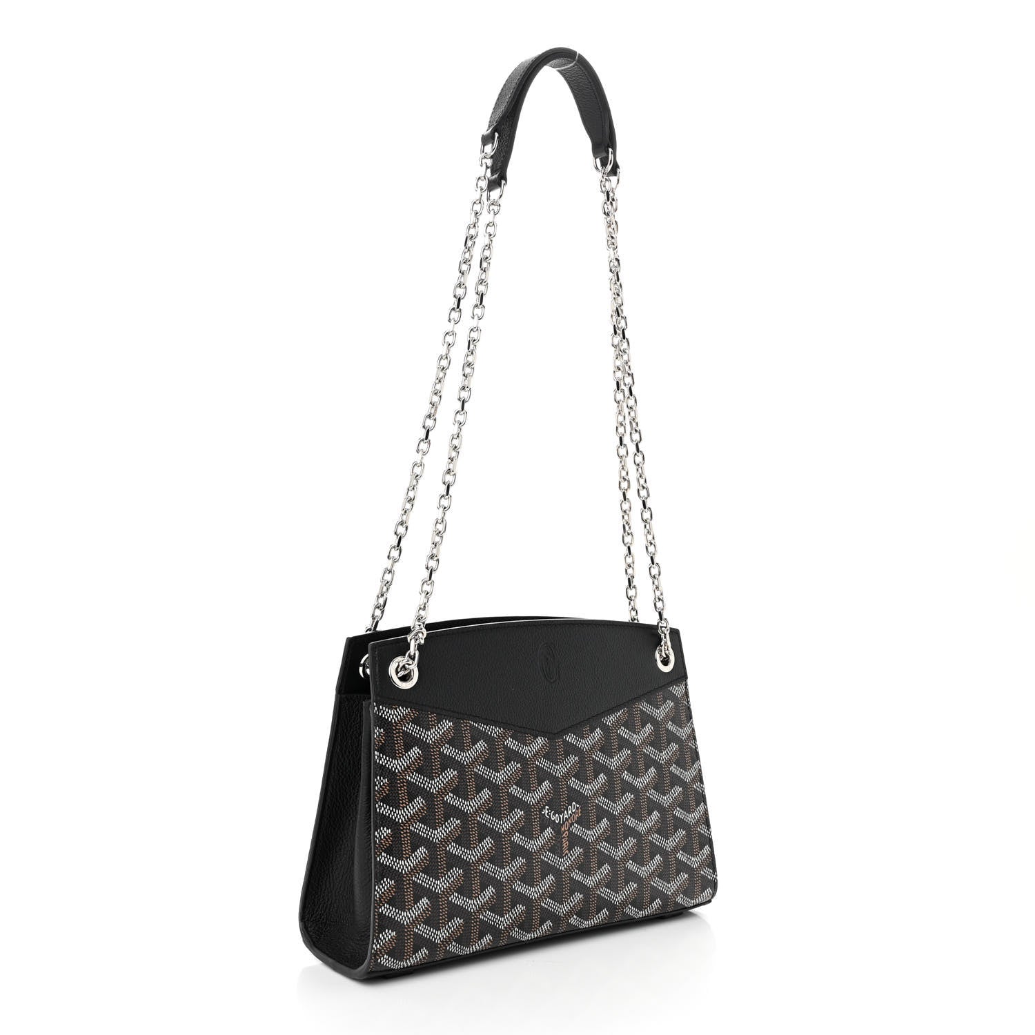 Goyard Goyardine Mini Rouette Structure Black 3 of 9