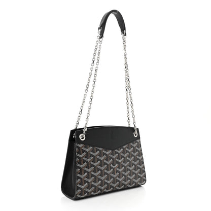 Goyard Goyardine Mini Rouette Structure Black 3 of 9