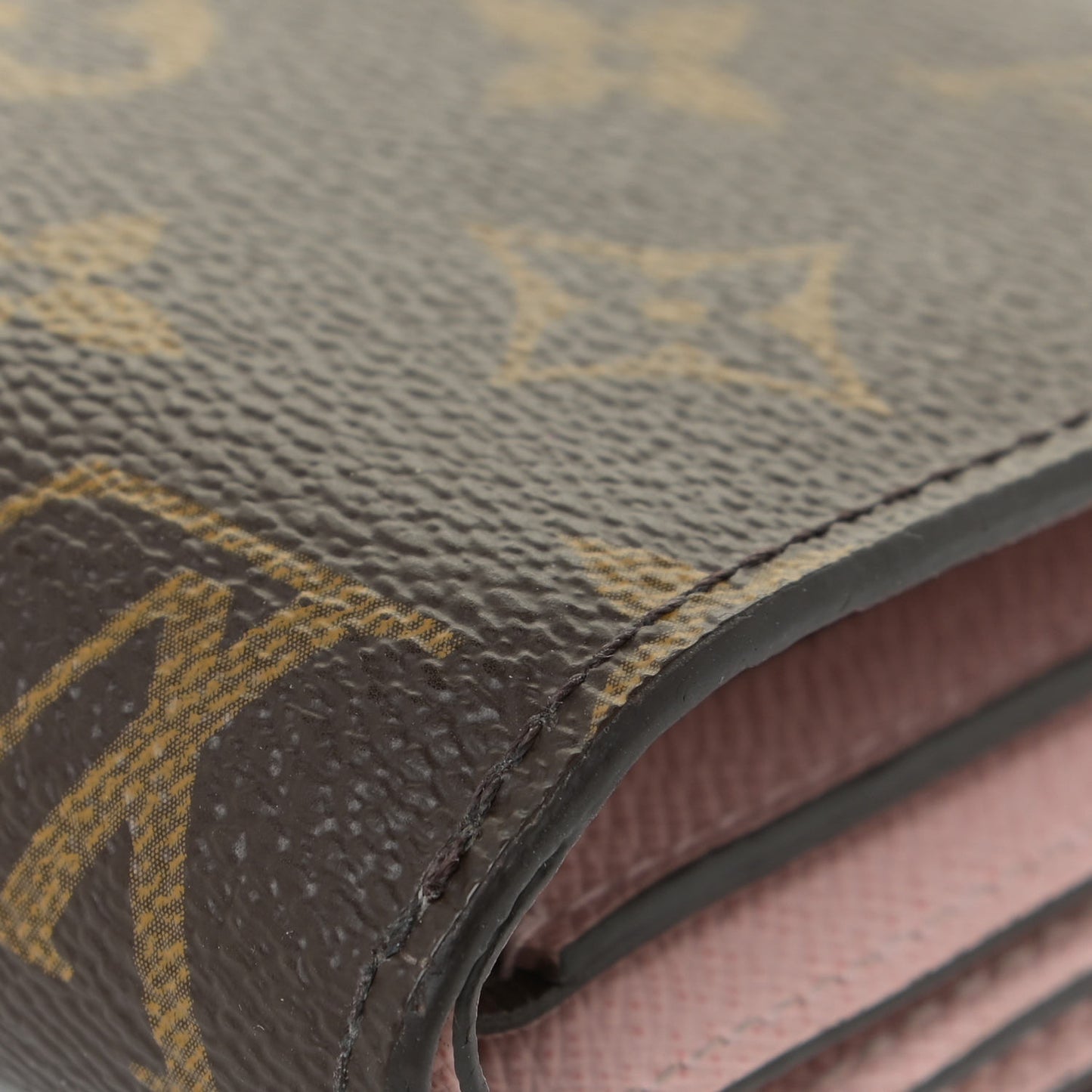 Monogram Ariane Compact Wallet Rose Ballerine