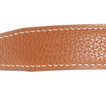 Hermes Box Togo Reversible Constance 24mm H Belt Noir Gold 85 5 of 6