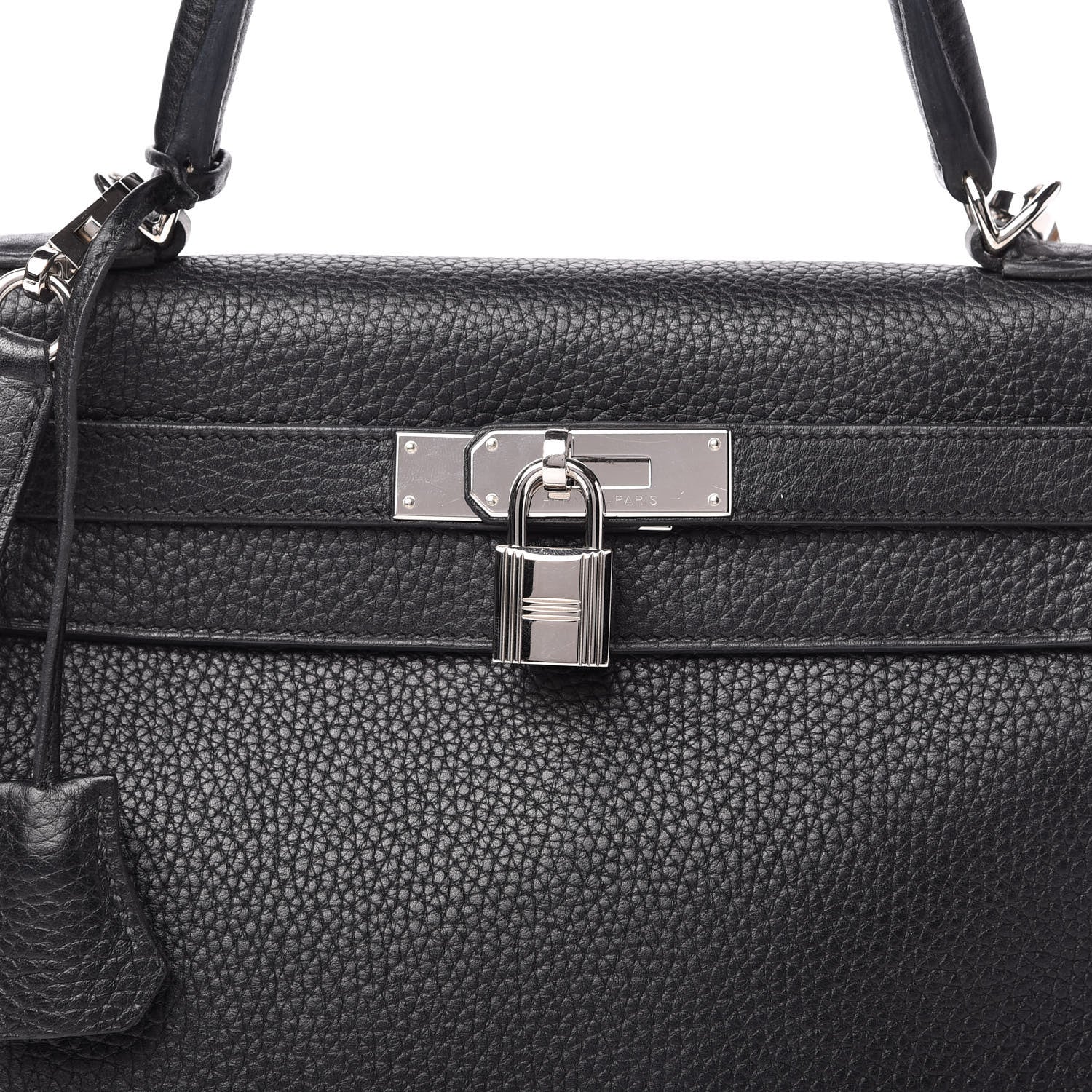 Hermes Taurillon Clemence Kelly Retourne 28 Black 10 of 10