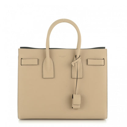 Saint Laurent Grained Calfskin Small Sac De Jour Nude Powder 1 of 7