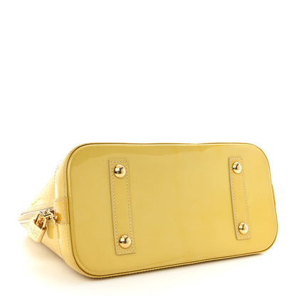 Louis Vuitton Vernis Alma PM Citrine 4 of 12