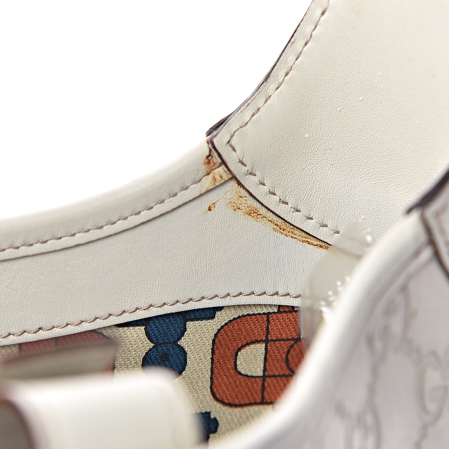 Gucci Guccissima Punch Hobo Off White 16 of 20