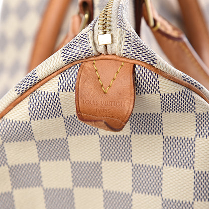 Louis Vuitton Damier Azur Speedy 30 6 of 15