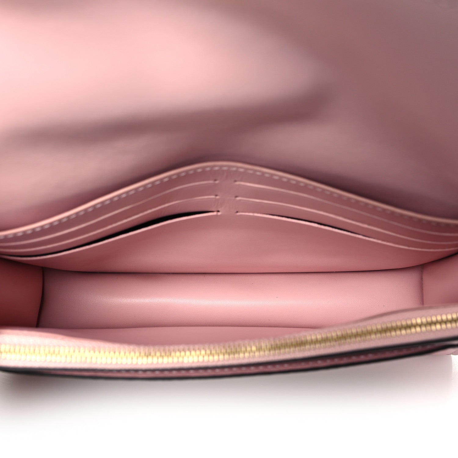 Louis Vuitton Monogram Flore Chain Wallet Rose Ballerine 5 of 10