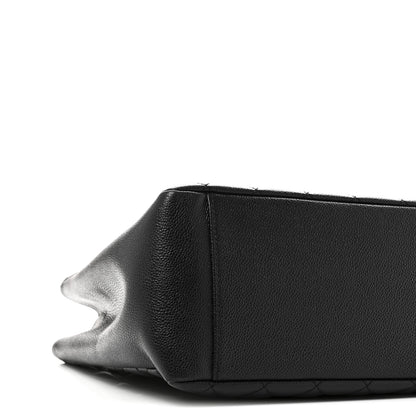 Chanel Caviar Quilted Grand Shopping Tote GST Black 9 of 10