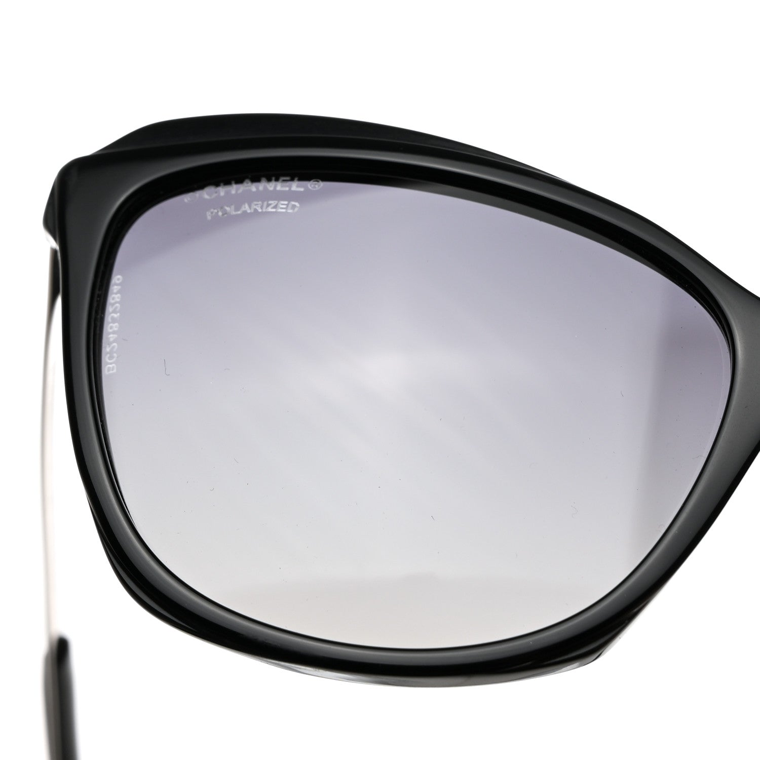 Chanel Oval Sunglasses 5384-A Black 11 of 12