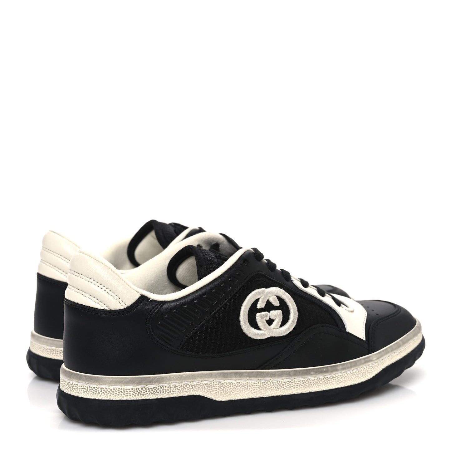Dali Soft Calfskin Womens Mac80 Sneakers 36 Black Off White